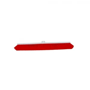 Balai administration 45cm fibre polyester 12 dur rouge Douille inclinée DAUPHIN