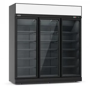 Refrigerateur 3 portes battantes en verre 1880x710x2092mm