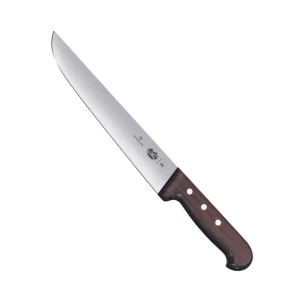 Couteau de boucher à découper Lame 26 cm Manche en Bois VICTORINOX