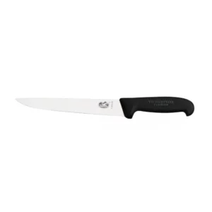 couteau à saigner ou découper - lame 25 cm - manche noir Victorinox